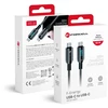USB C į USB C laidas Forcell F-Energy QC4.0 PD 3A 60W skaitmeninis 1,2 m C274 juodas