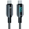 USB C į USB C laidas Forcell F-Energy QC4.0 PD 3A 60W skaitmeninis 1,2 m C274 juodas