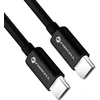 USB C į USB C laidas Forcell F-Energy QC4.0 PD 3A 60W 3 m C338 juodas