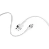 Forever lankstus USB – Lightning laidas 1,0 m 2.4A baltas