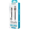 Forever Tornado USB – Lightning laidas 1,0 m 3A juodas