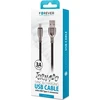 Forever Tornado USB – USB-C laidas 1,0 m 3A juodas