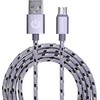 USB kabelis Garbot USB-A - mikroUSB 1 m Pilka (JAB- 6824158)