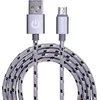 USB kabelis Garbot USB-A - mikroUSB 1 m Pilka (JAB- 6824158)