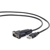 USB kabelis Gembird USB- A - 1,5 m Juoda (UAS- DB9M- 02)