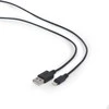 GEMBIRD CC-USB2-AMLM-2M Gembird USB duomenų sinchronizavimo ir įkrovimo 8 kontaktų kabelis, 2m, juodas