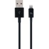 GEMBIRD CC-USB2P-AMLM-1M Gembird 8 kontaktų įkrovimo ir duomenų kabelis, 1 m, juodas