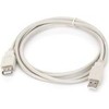 GEMBIRD CCP-USB2-AMAF-15C Gembird USB 2.0 A- A-socket 15ft cable juodas