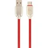 USB laidas Gembird USB-A - USB-C 1 m Raudona (CC- USB2R-AMCM- 2M-R)