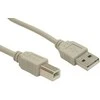 Kabelis USB Gembird USB-B - USB-B 3 m Kremas (CCUSB2AMBM10)