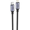 Kabelis GEPARD USB-C - Lightning PD20W metalinė galvutė 1,2m