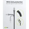 Kabelis USB Goobay Kabelis tekstylny USB-C™ do USB-C™ su metalowymi złączami 0,15 m - Długość kabla 0.15 m