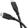 USB kabelis Goobay USB-C - USB-C 2 m Juodas (RB74728)