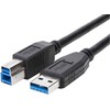 Kabelis USB Goobay USB-A - 0.5 m Juodas (95722)
