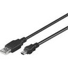 Kabelis USB Goobay USB-A - Juodas (93228)