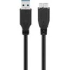 Goobay USB / USB micro-B kabelis 3.0 1m