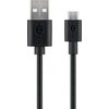 Kabelis USB Goobay USB-A - microUSB 0.5 m Juodas