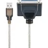 Kabelis USB Goobay USB-A - miniUSB 1.5 m Sidabrinė (RB95433)