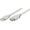 USB kabelis Goobay USB-A - USB-A 1,8 m Balta (68715)