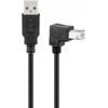 Goobay USB-A – USB-B USB laidas 1 m juodas (JAB-294789)