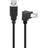 Goobay USB-A – USB-B USB laidas 5 m juodas (JAB-854301)