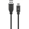 Goobay USB-A – USB-C USB laidas 3 m juodas (JAB-4164970)