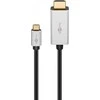 Kabelis USB Goobay USB-C - HDMI 3 m Juodai-sidabrinė (RB60175)