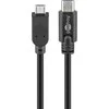 Goobay USB-C – micro-B USB laidas, 0,6 m juodas (JAB-2242227)