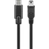 Wentronic USB kabelis Goobay USB-C - miniUSB 0.5 m Juodas (JAB-2866299)