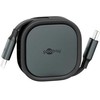 USB kabelis Goobay USB-C - USB-C 1 m, juodas