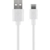 USB kabelis Goobay USB-C - USB-C 2 m Balta (59130)