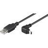 Premiumcord USB kabelis Goobay USB-A - miniUSB 1,8 m juodasis (93971)