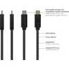 GoodConnections Kabelis USB Good Connections USB-C - USB-C 1 m Juodas (2831-CV010S)