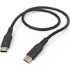 Hama Flexible, USB-C - USB-C, 1,5m juoda