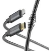 Hama Metal USB-C - žaibo metalo 1,5 m antracitas