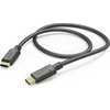 Hama USB-C - USB-C, 1m, juoda