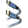 Hama Reflected USB-C - USB-C 1,5m, mėlyna