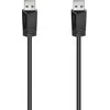 Hama USB-A – USB-A USB laidas 1,5 m juodas (002006010000)