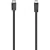 Hama USB-C - miniUSB 2.0 0.75m juoda