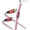 HAMA USB TYPE-C CABLE - APŠVIETIMO MFI 1,5 m Raudonas