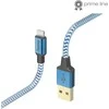 Hama Reflected USB-A - Lightning 1,5 m mėlyna