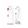 XO laidas NB230 3in1 USB – Lightning + USB-C + microUSB 1,0m 2,4A baltas