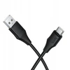 Silicone Cable USB A to USB C Hoco 3A 1 m X124 juodas