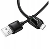 Laidas su LCD ekranu USB A į Lightning Hoco 2,4A 1,2 m U146 juodas