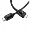 Laidas su LCD ekranu USB C - Lightning Hoco PD 30W 1,2 m U146 juodas