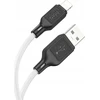 USB A tipo į „Lightning“ tipo laidas Hoco 2,4A, 1 m, X90 baltas