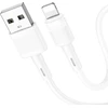 USB kabelis Hoco X83 "lightning" 1m baltas