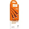 USB kabelis Hoco X26 Xpress 3in1 lightning+micro+type-C juodas-raudonas 1m