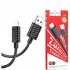 USB kabelis Hoco X88 "lightning" juodas 1m