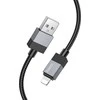 USB A į Lightning kabelis Hoco 2,4A 1 m X110 juodas